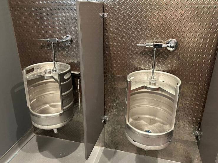 commercial plumbing modern design bathroom urinals